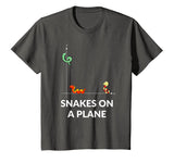 Snakes On A Math Plane Funny Snake T-Shirt