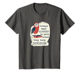 Funny Math Shirt: Always Wear Glasses To Math Class