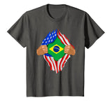 Brazilian Blood Inside Me T-Shirt | Brazil Flag Gift