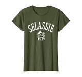 Black History King Selassie Lion Shirt