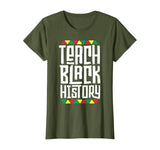 Teach Black History T-Shirt for Men Women Teacher Tribal T-Shirt