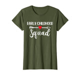 Early Childhood Squad T Shirt for Preschool Math Teachers