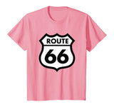Route 66 tshirt White Highway Sign Shirt