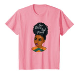 Yes Black and Proud | Black History Art Natural T-shirt