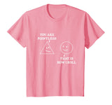 You Are Pointless That Is How I Roll Math T-Shirt Funny