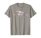 Red White And Pew Funny Gift Guns T-Shirt