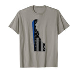 Delaware State Police Shirt Thin Blue Line Flag Shirt