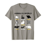 Animals Of The World T-Shirt Funny Rare Animals Memes Shirt