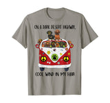 On A Dark Desert Highway Cool Wind in My Hair Dachshund Tee