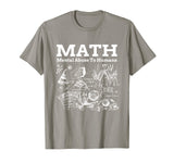 Funny Math Acronym T-shirt - Math: Mental Abuse to Humans