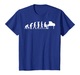 Pianist Evolution T-Shirt Funny Piano Player Cool Gift
