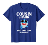 Cousin Shark T-Shirt Doo Doo Doo Funny Cousin Birthday Gift T-Shirt