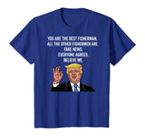 Trump Fisherman Funny Fisher Hook Gifts Shirt