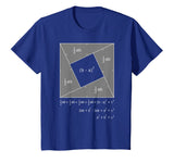 Pythagorean Theorem Algebraic Proof Math T-Shirt