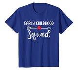 Early Childhood Squad T Shirt for Preschool Math Teachers