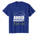 AVOID NEGATIVITY SHIRT Math Gift for Men Women Kids Teachers