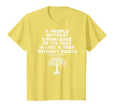 Black History Knowledge Roots Garvey Shirt