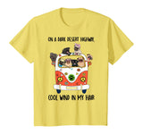 On a dark desert highway, cool wind in my hair pug cute tee