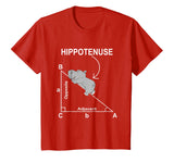 Nerd Geometry Hippotenuse Hypotenuse Funny t-shirt
