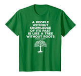 Black History Knowledge Roots Garvey Shirt