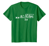 Quadratic Formula for Math class T-Shirt