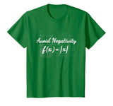 Avoid Negativity Math T-Shirt - Funny Math Teacher Gift