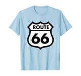 Route 66 tshirt White Highway Sign Shirt