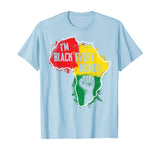 Black History Month Shirt Men Women I'm Black African Tribe T-Shirt