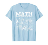 Funny Math Acronym T-shirt - Math: Mental Abuse to Humans