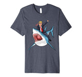 Donald Trump Shark Shirt 4th of July USA America Gift