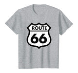 Route 66 tshirt White Highway Sign Shirt