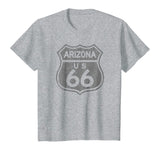 Arizona Historic Route 66 Retro Distressed Graphic T-Shirt