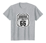 Albuquerque New Mexico Historic Route 66 Distressed T Shirt