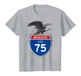 Ohio OH I-75 Highway Interstate Shield TShirt Tee