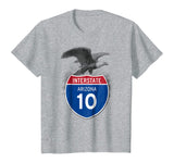 Arizona AZ I-10 Highway Interstate Shield TShirt Tee