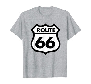 Route 66 tshirt White Highway Sign Shirt