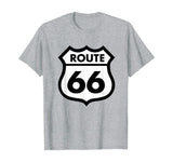 Route 66 tshirt White Highway Sign Shirt