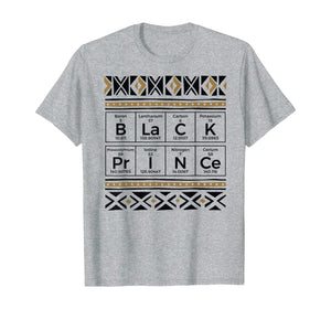 Black History Black Prince Elements Boy Shirt