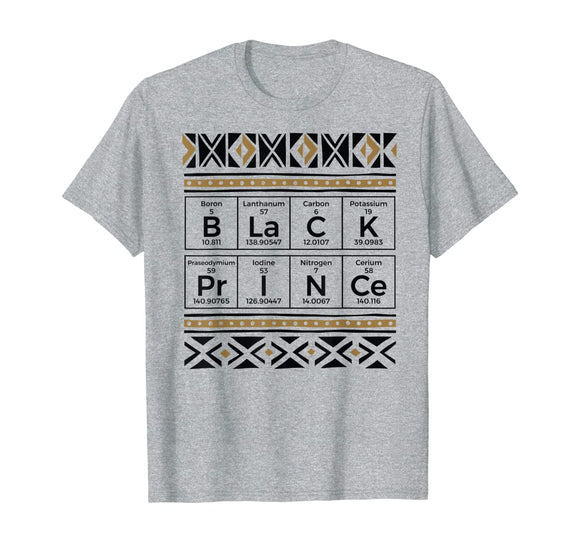 Black History Black Prince Elements Boy Shirt