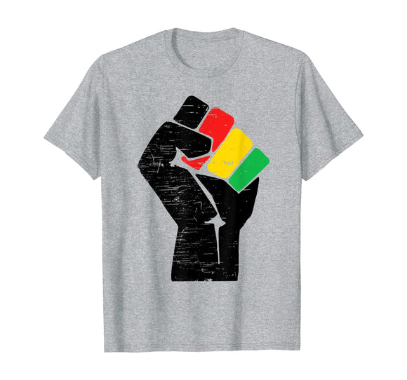 Black Pride Fist Civil Rights Black History Month T-Shirt