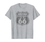 Arizona Historic Route 66 Retro Distressed Graphic T-Shirt