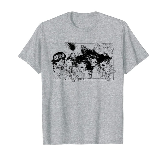 Flapper Girls Shirt 1920s History T-Shirt