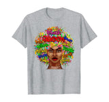 Dashiki Graffiti Black Woman History Month 2020 T-Shirt