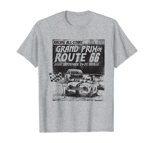 Vintage Route 66 Shirt - Muscle Car Races