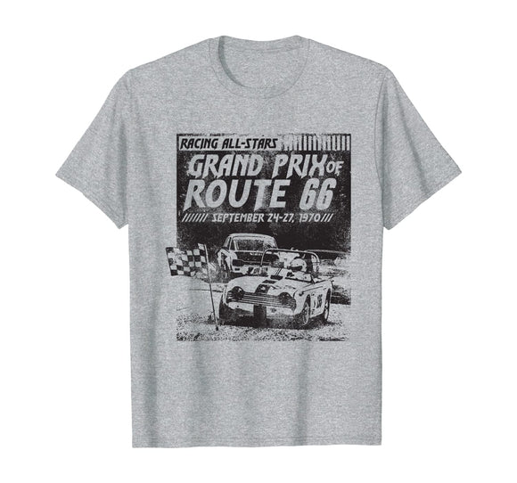 Vintage Route 66 Shirt - Muscle Car Races