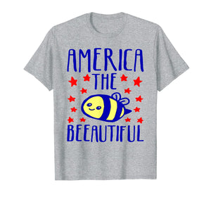 AMERICA THE BEEAUTIFUL BUMBLE BEE MERICA TSHIRT