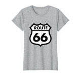 Route 66 tshirt White Highway Sign Shirt