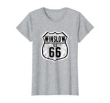 Winslow Arizona Historic Route 66 Distressed Graphic T-Shirt
