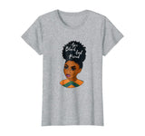 Yes Black and Proud | Black History Art Natural T-shirt