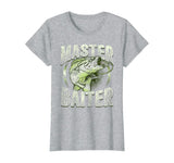 Fishing Master Baiter Funny Fish Novelty Dads Christmas Gift T-Shirt